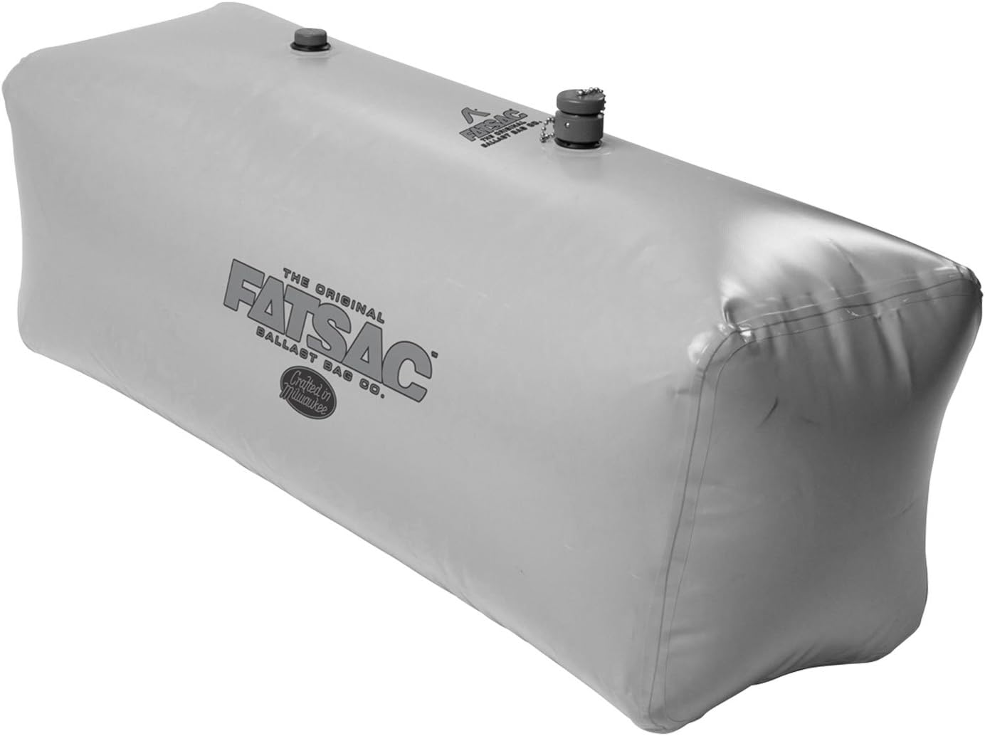 FAT SAC SIDE SET WAKEBOARD SURF BOAT BALLAST BAGS GRAY and PUMP W703