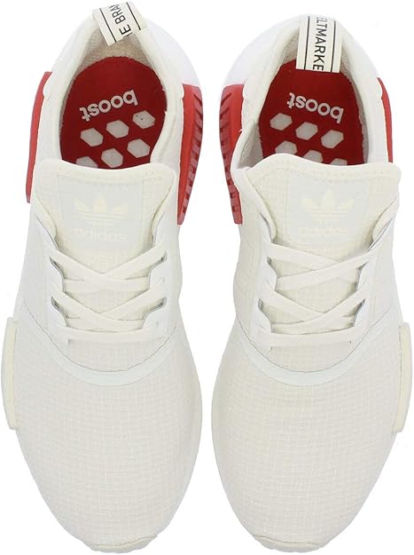 adidas nmd r1 off white red