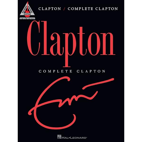 Amazon.com: Eric Clapton Anthology | Guitar Songbook with Advanced
