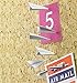 Paper Airplane Push Pin, Fantastic_008 Thumbtacks Push Pins Metal for Home Office Cork Board / Bulletin Board Creative Novelty Office Gadget Home Decorative, 6pcs/set