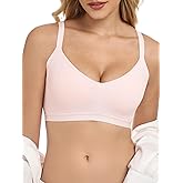 Air Curvey Womens Wireless Bras Seamless Buttery Soft Bra Push Up Bralettes No Underwire Bras Full Coverage Everyday Bra