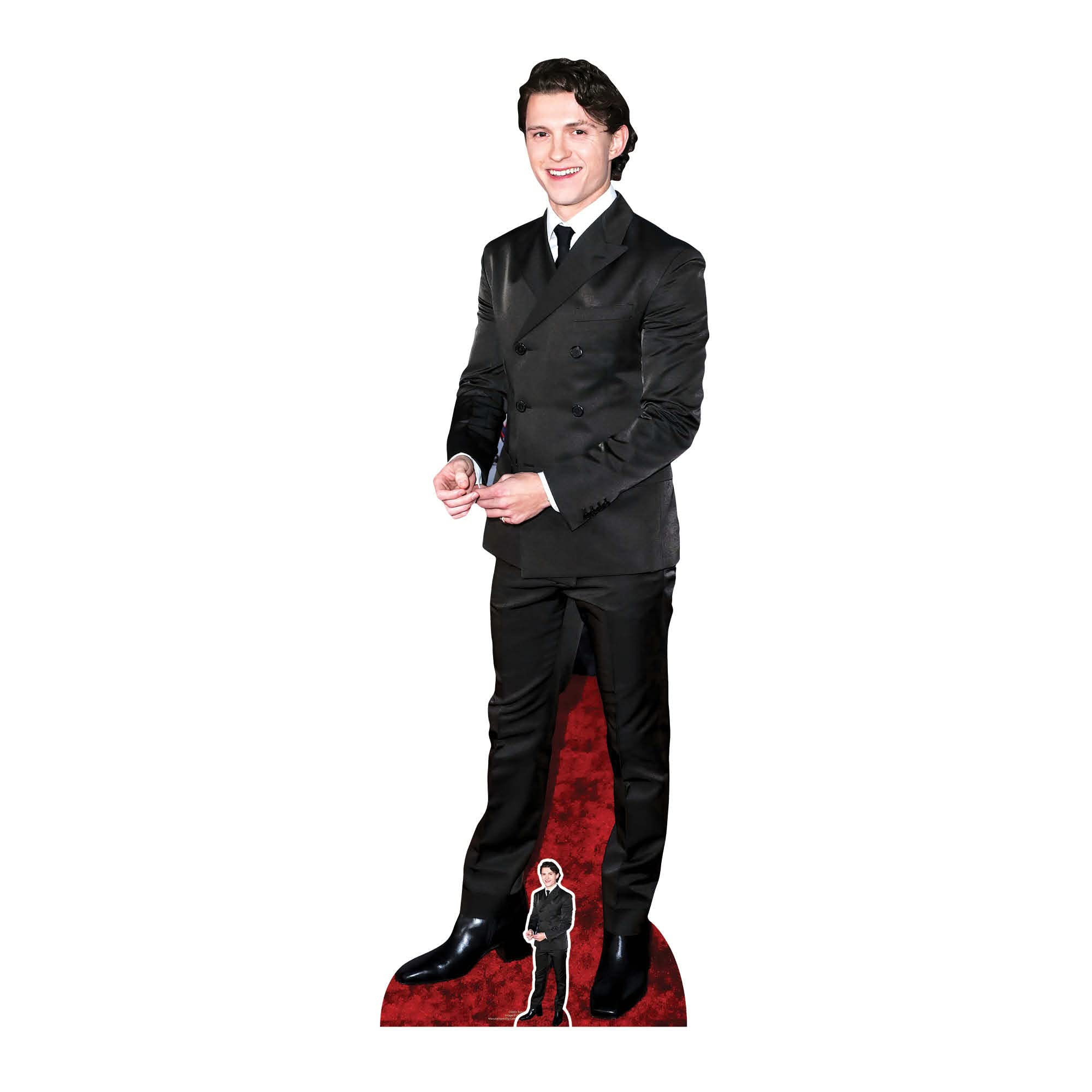 Star Cutouts CS951 Tom Holland Smile & Cufflinks Lifesize Cardboard Cutout – Celebrity Party Decoration, Event Display & Fan Gift