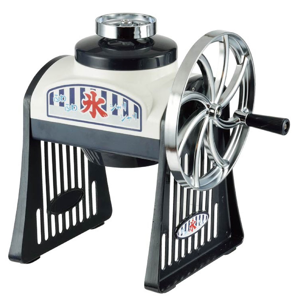 パール金属 氷屋さんシャリッとフワッと かき氷器 製氷カップ付 D-1333 ホワイト/ブラック商品画像