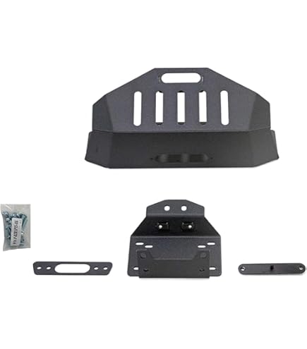 MotoAlliance VIPER UTV Winch Mount Plate For 2016-2021 RZR Turbo...
