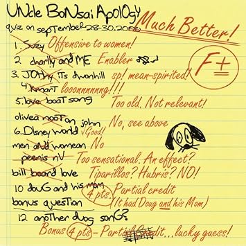 Uncle Bonsai Apology Amazon Com Music