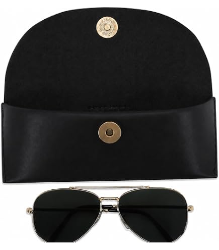 Hide & Drink, Foldable Sunglasses Case Handmade from Full Grain