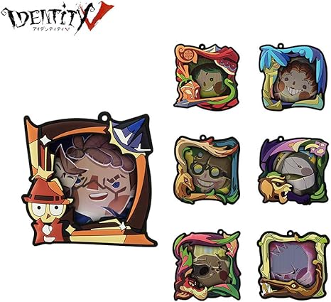 Amazon Identity V 第五人格 キーホルダー 動画像 ポンピングキーホルダー アイデンティティv 公式サイトグッズ キーホルダー 飾り 萌えグッズ コスプレ小物 機械技師 庭師 医師 断罪狩人 復讐者 結魂者 先知 予定発送日約9月5日 全6種類 コスプレ 仮装 通販