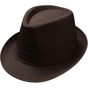 Fedora Hats for Men Women 1920s Short Brim Beach Hat Trilby Panama Sun Hats Jazz Hat Summer Roll up Cap Beach Travel
