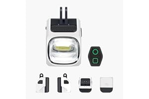 Magicshine EVO 1700 Underneath Mounted Bike Lights for Night Riding,USB-C Rechargeable Bike Headlight, IPX 6 Waterproof Bike Front Light for Road Urban Cyclists