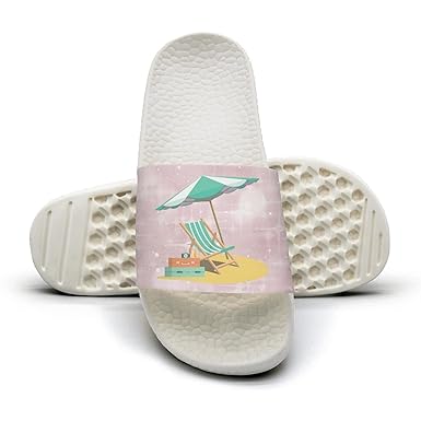 Amazon Com Bath Slipper For Women Summer Beach Umbrella