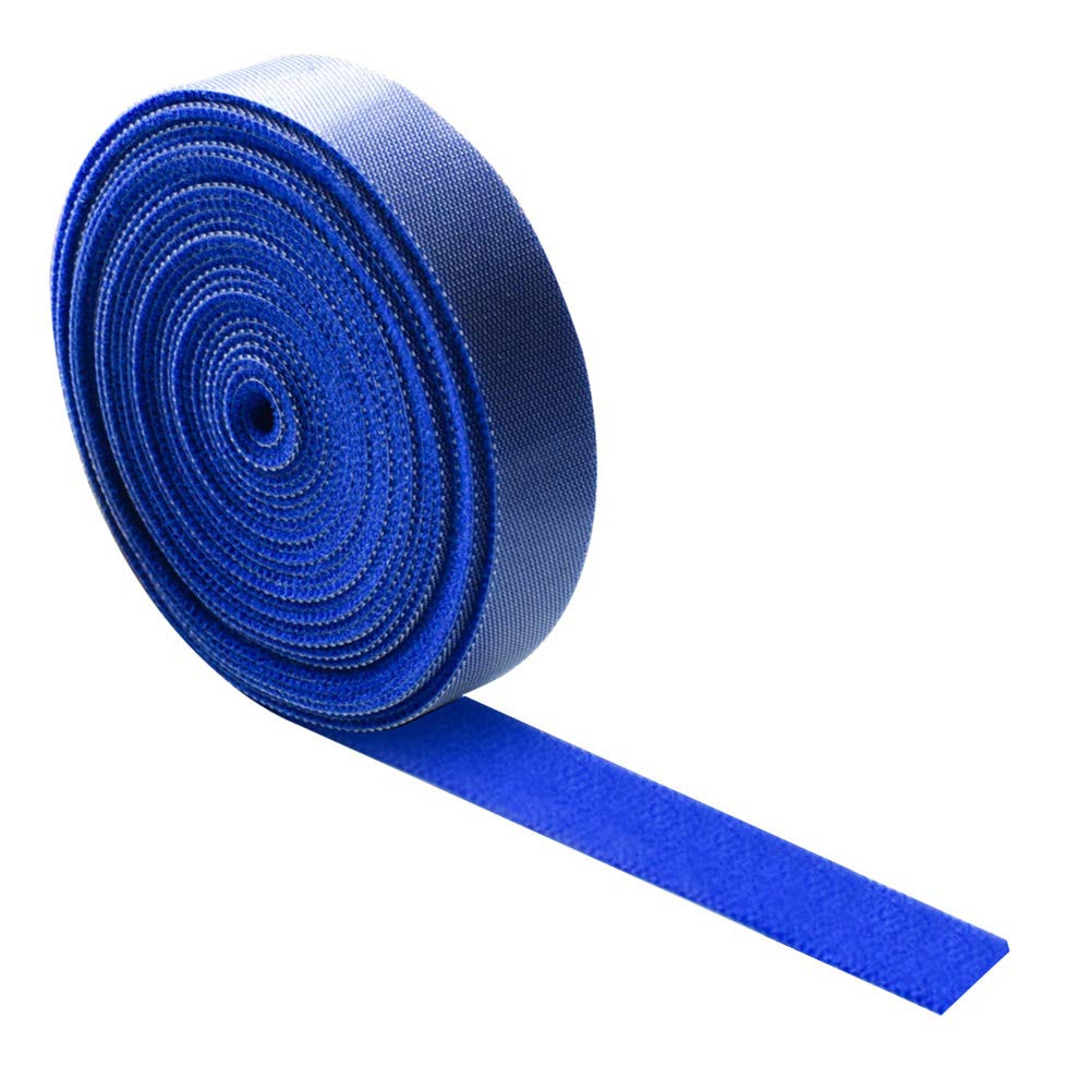 Multicolor Cable Organizer Wire Winder Clip Earphone Holder Mouse Cord Protector HDMI Cable Management USB Cable Home Storage (Blue)