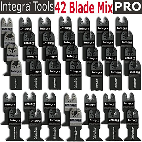 42pcs Pro Grade Universal Blade for Fein Dremel,bosch Oscillating Multi Tool Features Bi-metal Wood Japan Tooth Fits 42pcs Pro Grade Universal Blade for Fein Dremel,bosch Oscillating Multi Tool Features Bi-metal Wood Japan Tooth Fits