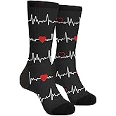 AIMASTZ Uterus Unisex Funny Novelty Funky Crazy Cool Crew Dress Socks