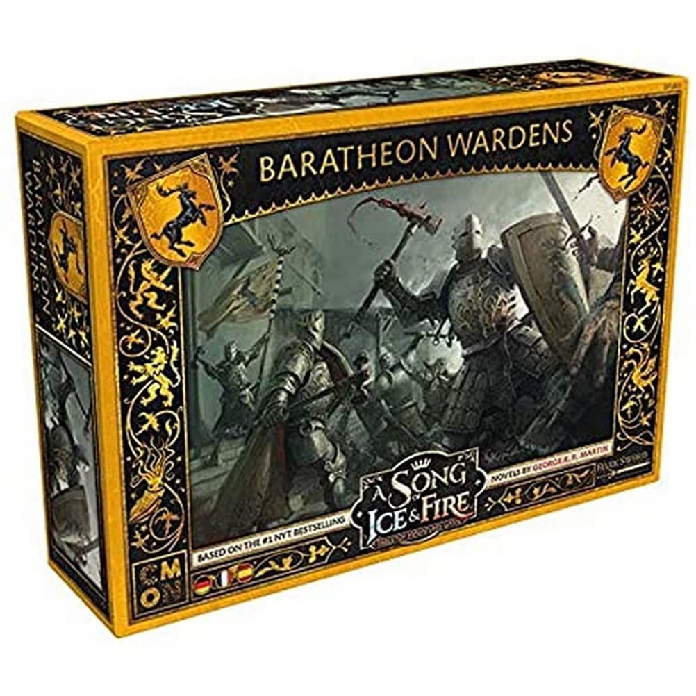 Asmodee | CMON | A Song of Ice & Fire – Guard from House Baratheon | Expansion | Tabletop | 2 Players | From 14+ Years | 45+ Minutes | German | Multilingual — image 1