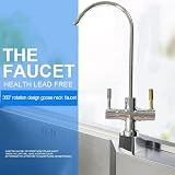 Kuuleyn RO Faucet Brushed Nickel 2-Hole Reverse Osmosis Water Filter Tap view 5