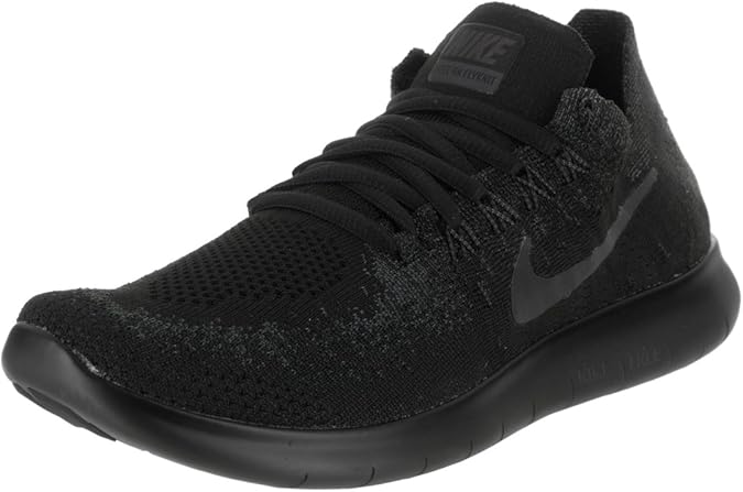Womens 'free rn flyknit 2017 black and white Clearance