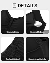 Daci Women Plus Size One Piece Swimsuits - Tummy