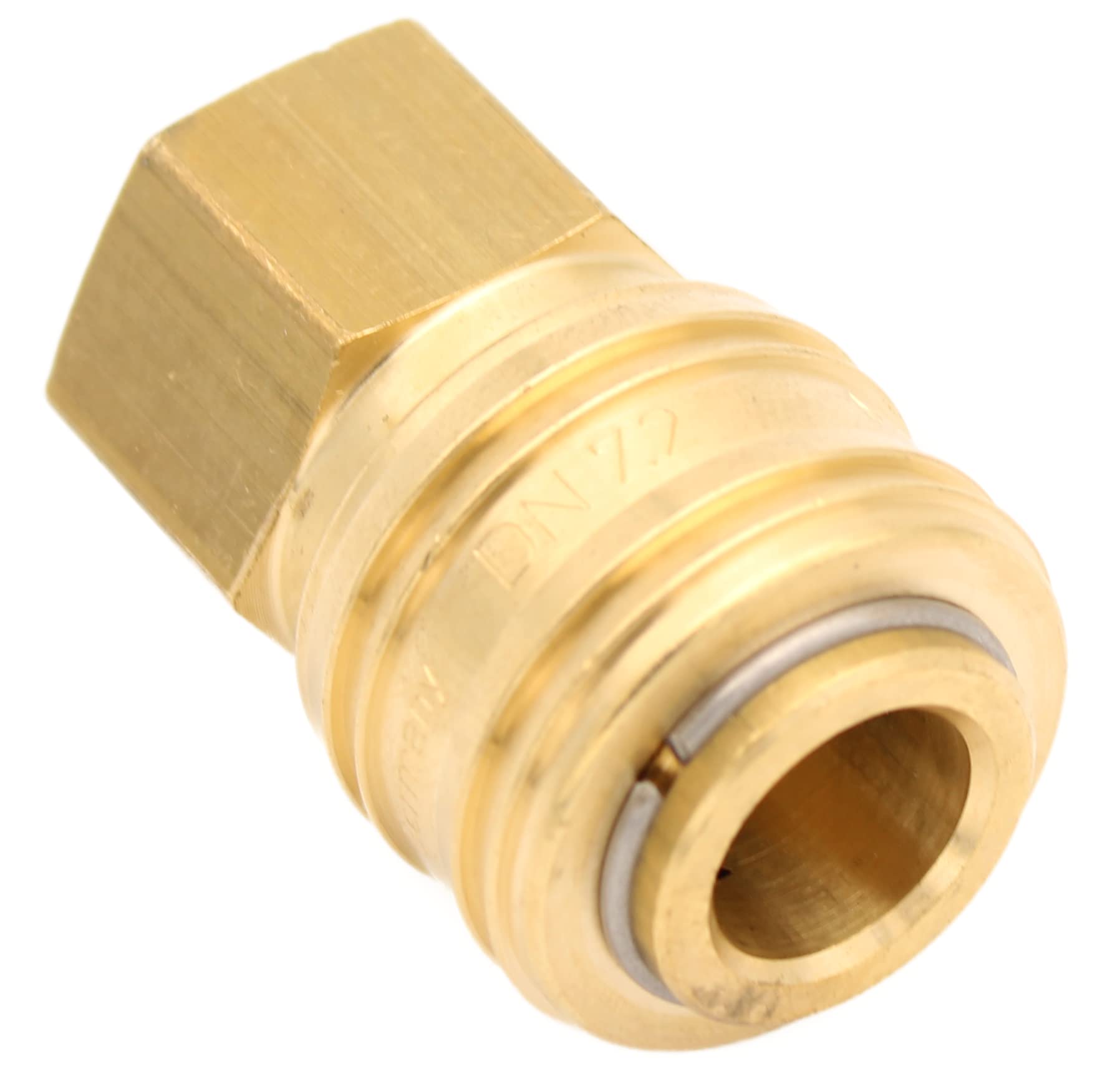 Compressed Air Coupling Socket Male Thread Internal Thread NW 7.2 - G1/8 Inch, G1/4 Inch, G3/8 Inch, G1/2 Inch (Female Thread G 1/4 Inch)