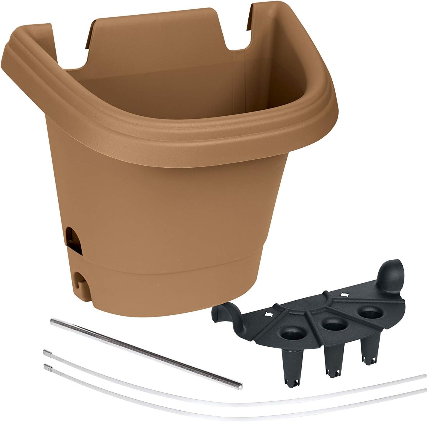 Bloem Hanging Garden Planter System 3 Pack, Chocolate (482125-1001) (1 Units)