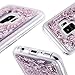 Caka Case for Galaxy S9 Case, Galaxy S9 Glitter Case for Girls Women Luxury Fashion Bling Flowing Liquid Floating Sparkle Glitter Soft TPU Case for Samsung Galaxy S9 (Rose Gold)