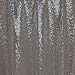 SciencePurchase 60x102-Inch Silver Rectangle Tablecloth for Wedding Party Cake Dessert Events Table Linens