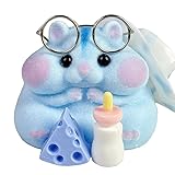 Handmade Taba Squishy Hamster Toy, Cute Squishy