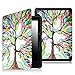 Fintie Case for Kindle Voyage - [The Thinnest and Lightest] Protective PU Leather Slim Shell Cover with Auto Sleep / Wake for Amazon Kindle Voyage (2014), Love Tree