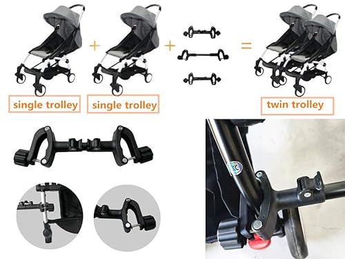 Twin Stroller Connector for Baby Universal Fits Umbrella Strollers