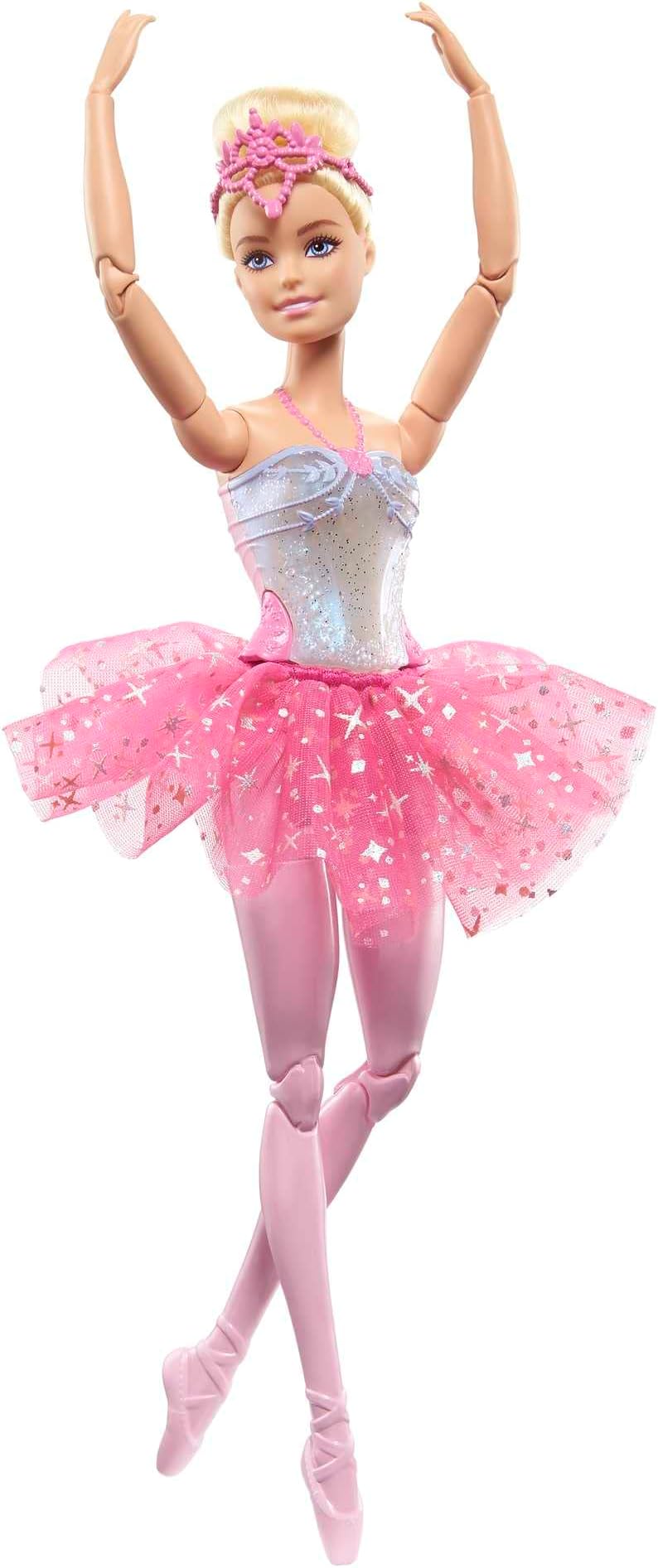 Barbie Dreamtopia Twinkle Lights Ballerina Doll Blonde Hair Light-Up Royal