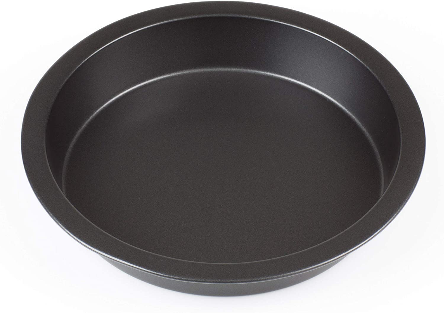 Invero Premium Non-Stick Coated Baking Cake Tin Tray - Fridge, Freezer and Dishwasher Safe - Easy to Clean Coating for All Cakes & Treats - Diameter 20cm (8-Inch)