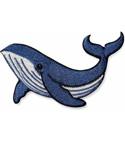 Cute Shark Babies Embroidered Patch - 6.3cm Wide - Iron-On Or Sew-On