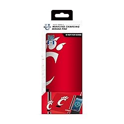 SOAR NCAA Wireless Charging Mouse Pad, Cincinnati