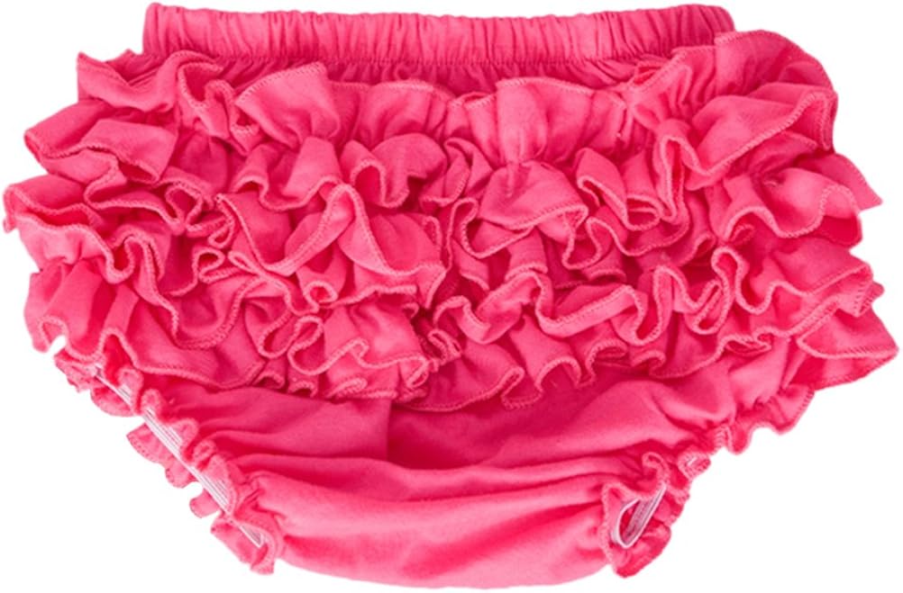Baby Girl Ruffle Lace Pure Cotton Panties Diaper Cover for Halloween