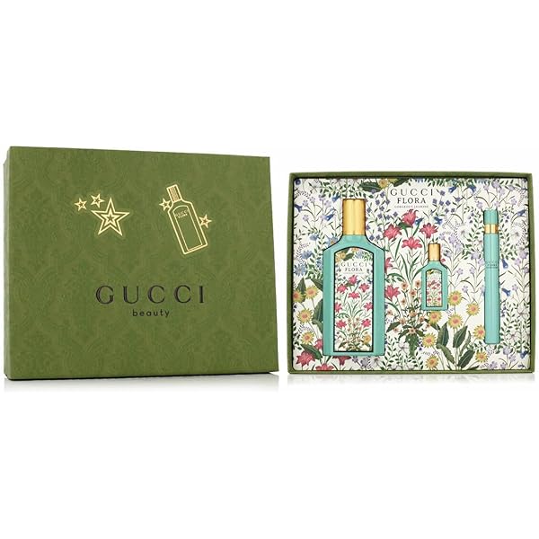 【美品】GUCCI FLORA 50ml&10ml セット Amazon.com : Gucci Flora Gorgeous Jasmine Gift Set, 50 ml