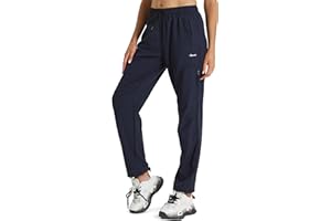 Seamaid Women's Hiking Pants Quick Dry Lightweight Water Resistant Cargo Pants with Zipper Pockets Travel Outdoor