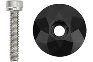 31.8mm/1.3in Bike Headset Top Cover,Front Fork Stem Top Cap for Bicycle Stems
