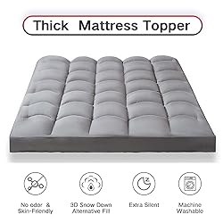 Homemate Cal King Mattress Topper,1800TC Cooling
