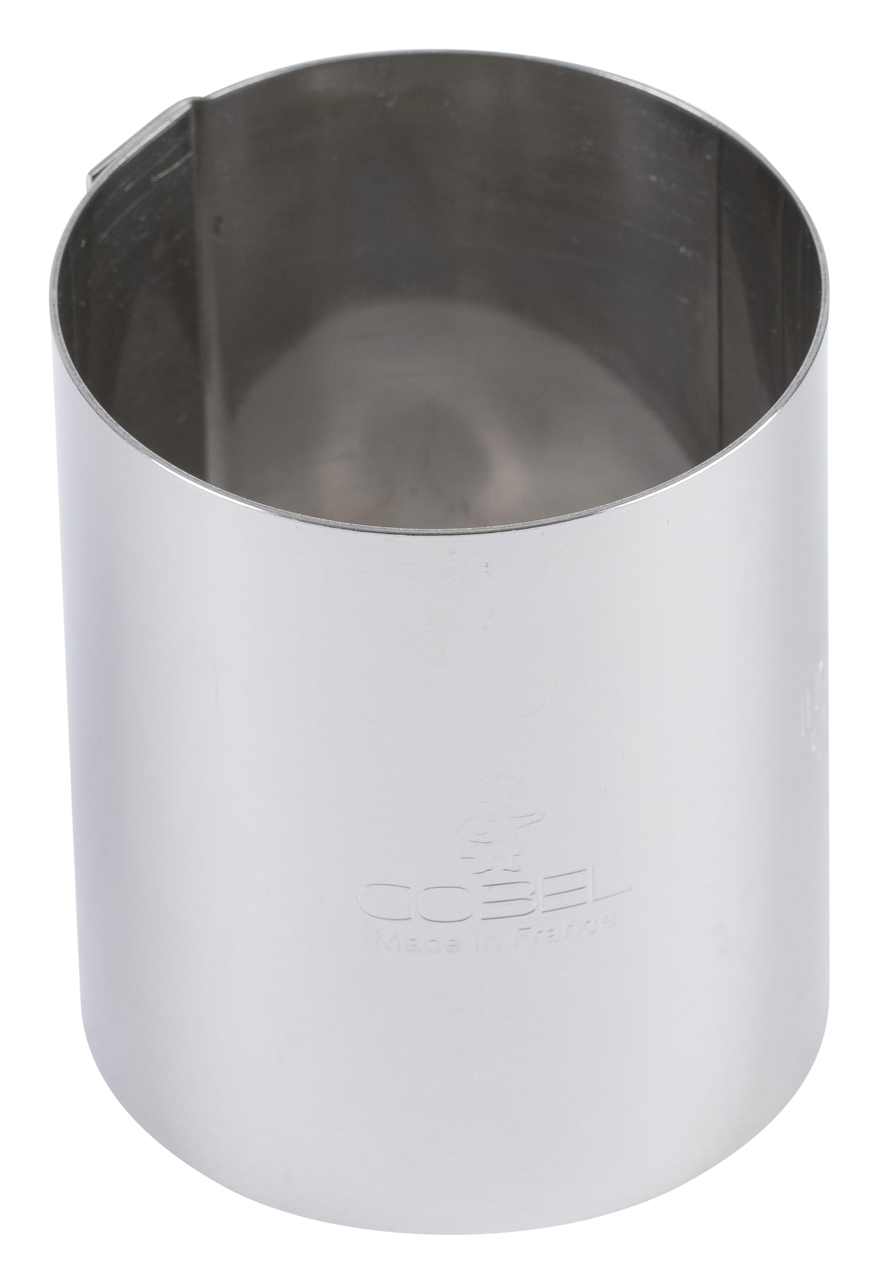 Gobel - Stainless steel pastry ring Ø 14 cm - Stainless steel Vacherin ring - Height 6 cm - Quick and perfect release Made in France