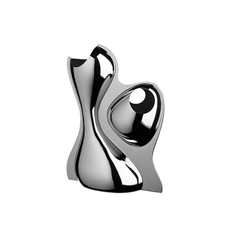 Alessi Officina Babyboop Blume Vase Silber Amazon De Kuche