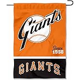 San Francisco Giants Retro Vintage Throwback Double Sided Garden Flag