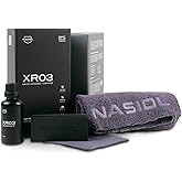 Nasiol XR03 Nano Ceramic Coating Kit – Advanced Paint Protection for Cars, Highly Hydrophobic, High Gloss Finish, One Layer Hybrid Durable Coating, Easy Application – 1.69 fl oz