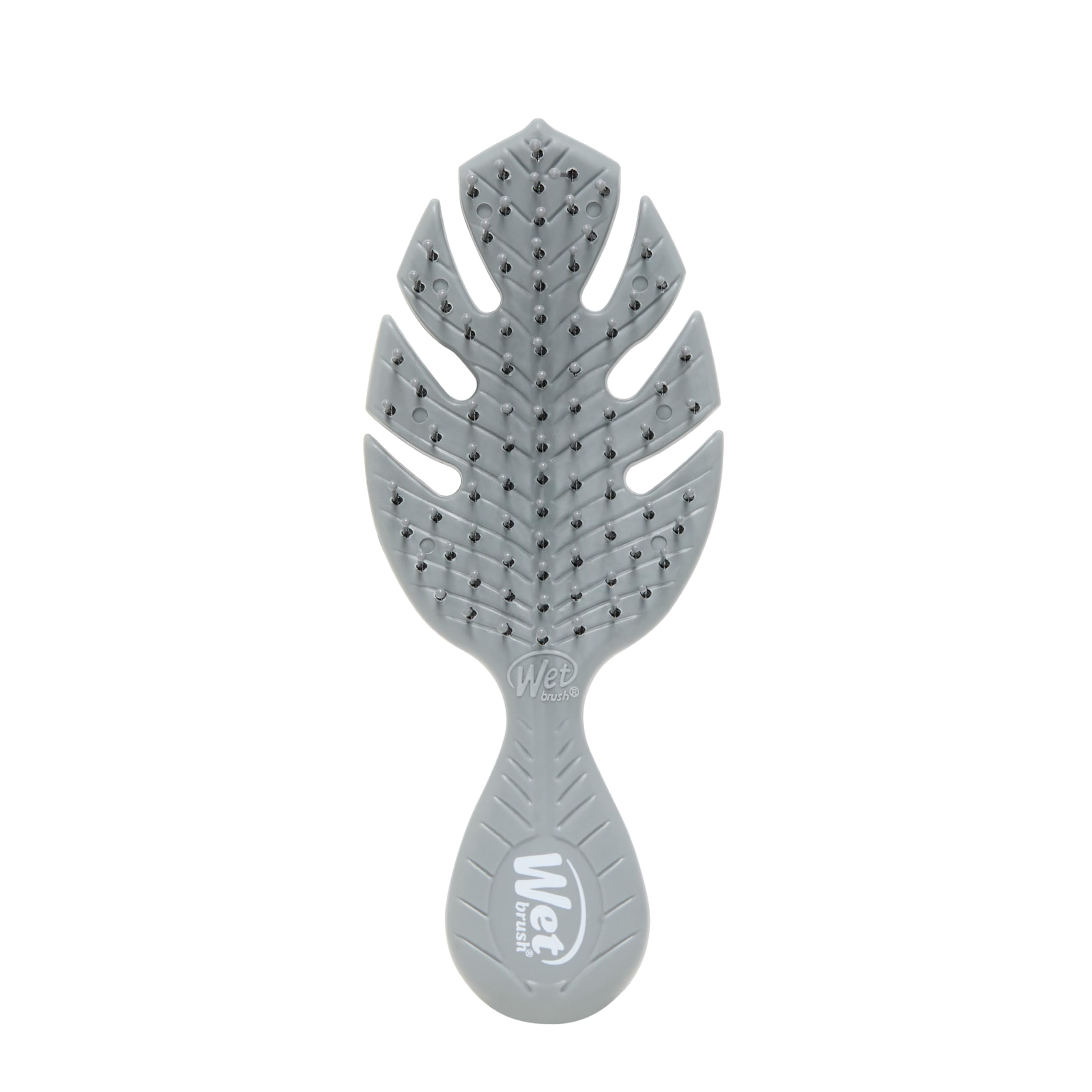Wet Brush Go Green Mini Detangler Brush - Grey for Unisex 1 Pc Hair Brush