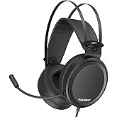 NUBWO Gaming headsets PS4 N7 Stereo Xbox Headset Wired PC Gaming Headphones with Noise Canceling Mic, Over Ear Gaming Headpho