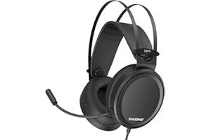 NUBWO Gaming headsets PS4 N7 Stereo Xbox one Headset Wired PC Gaming Headphones with Noise Canceling Mic, Over Ear Gaming Headphones for PC/MAC/PS4/PS5/Switch/Xbox one (Adapter Not Included)