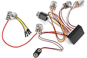 Prewire Bass Preamp Circuit Pickup Active Passive Eq Equalizers for Guitar Wiring Harness