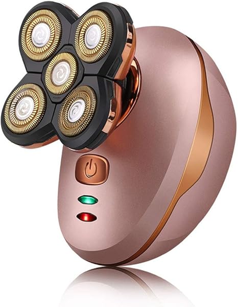 Amazon Co Jp バリカンセット Usbの再充電可能な剃る機械を剃る電気はげのヘアカット5の頭部 男性用バリカン 色 ピンク サイズ 6 9 8cm ホーム キッチン