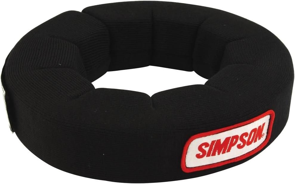 SIMPSON SAFETY Black SFI-3.3 Neck Support P/N 23022BK
