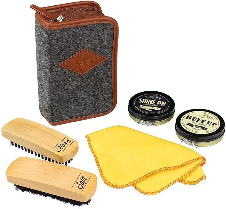 Gentlemens Hardware Shoe Shine Kit by Wild and Wolf Amazon.co.uk