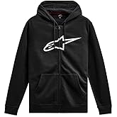 Alpinestars Ageless V3 Zip Hoodie (XX-Large, Black/White)