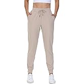 Blaosn Women Athletic Joggers Pants with Pockets Workout Running Gym Track Travel Lounge Casual Stretch Tapered Sweatpants